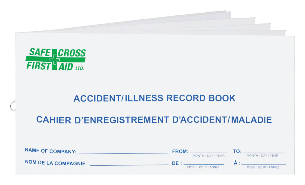 SFC-14237 Accident/Illness Record Book