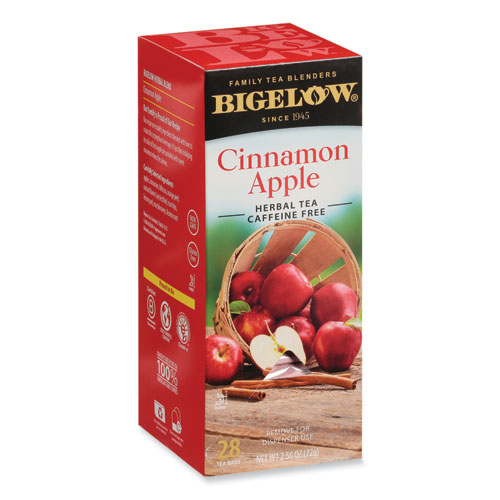 SR-APPLECINN Bigelow Apple Cinnamon Tea 28/bx