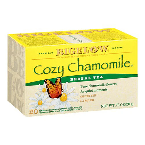 SR-COZCHAM#B Bigelow Cozy Chamomile Tea 28/bx