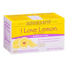 SR-ILOVLEM628#B Bigelow I Love Lemon Tea 28/bx