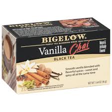 SR-VANCHI628#B Bigelow Vanilla Chai 28/bx