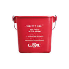 UNC-3603R#B 3QT Sanitizing Pail RED