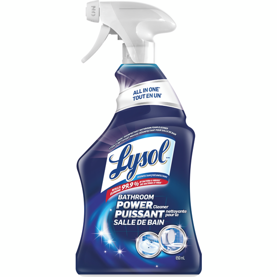 UNC-LYSOLCNR Lysol Cleaner Power 650 Bathroom Spray 650ml