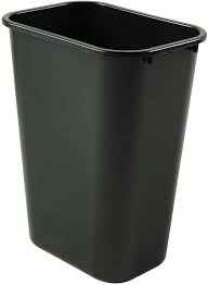 UNC-NG979 Rubbermaid Soft Waste Basket Plastic Black 41q