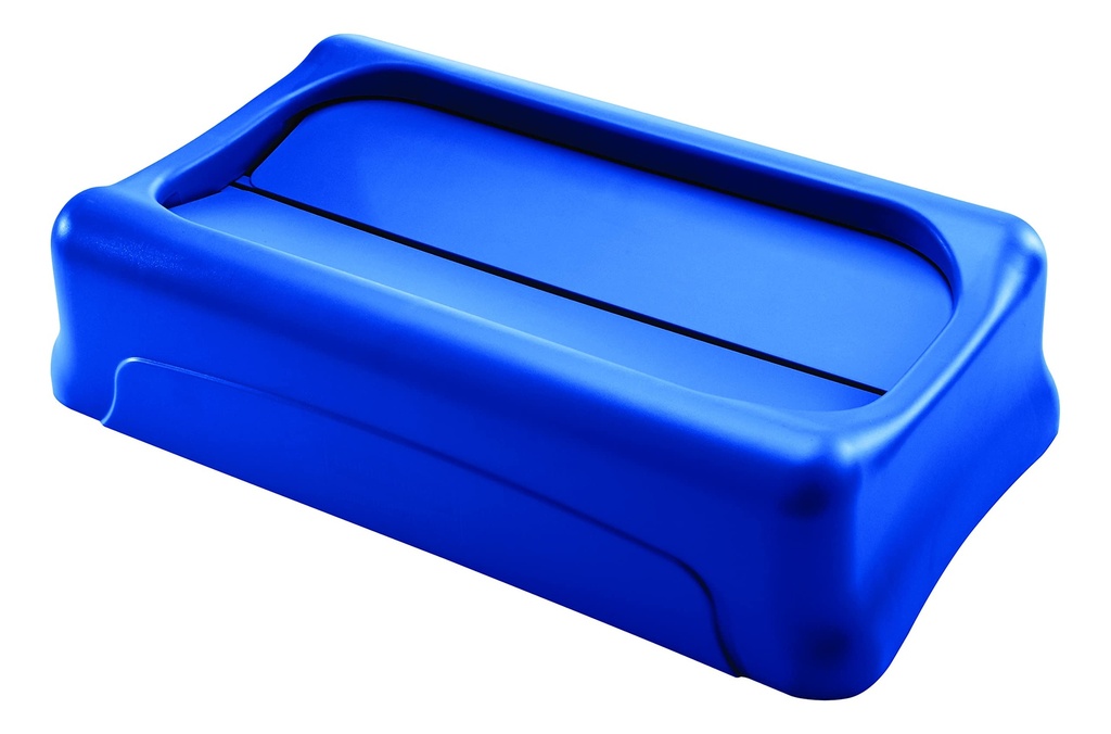 UNC-RMSLIMJIMLD23 Rubbermaid Slim Jim Lid Blue for 23g