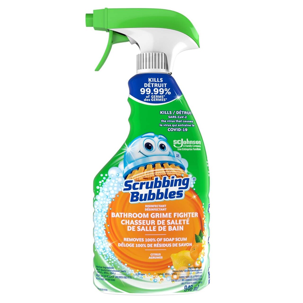 UNC-SCRUBBUB Scrubbing Bubbles Bathroom Cleaner Citrus 946ml