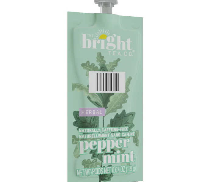 18018#B💔 Bright Peppermint Tea Flavia 20 Strips x 5/case