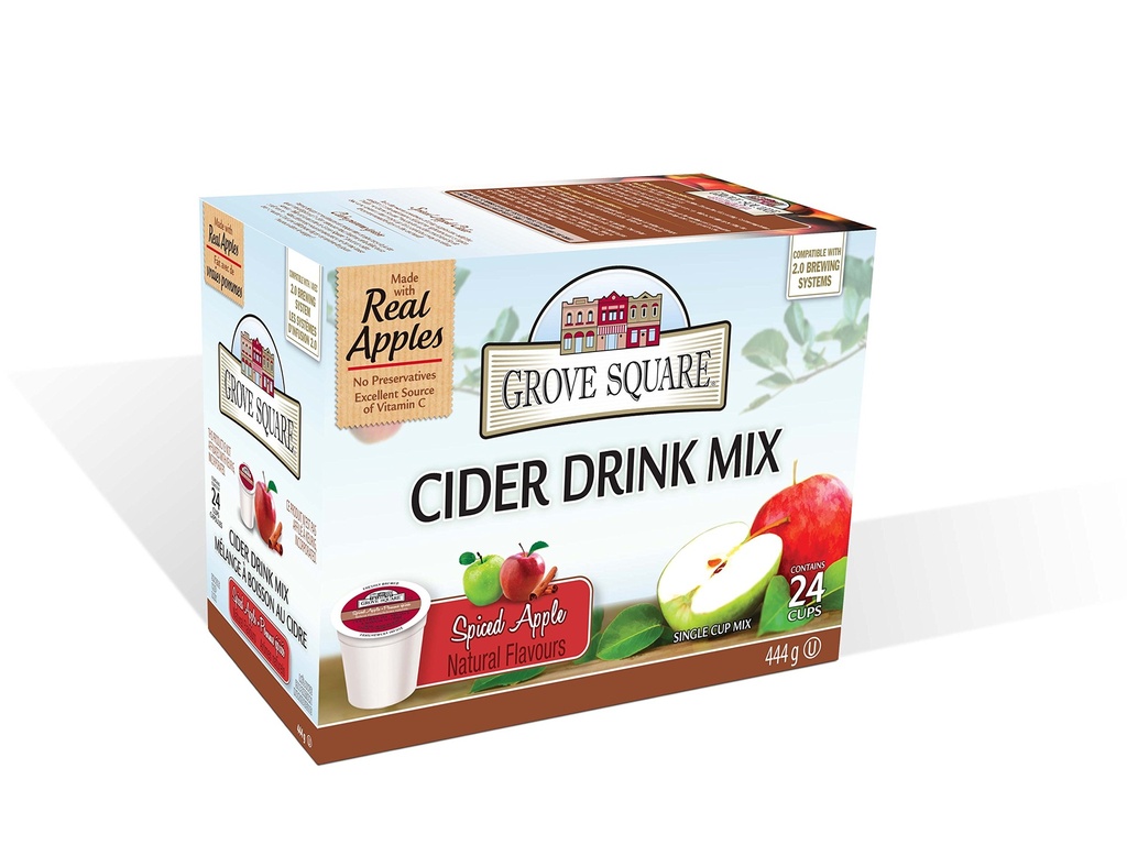 VP-MI133#B Grove Square Apple Cider Kcups 24/bx