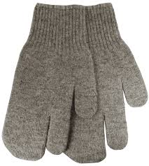 WAT-628#B Wooly Mammoth Mitt with Finger OS