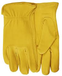 WAT-9477-L#B Wild Deerskin Gloves LRG