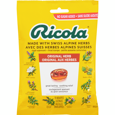 UNC-Ricola  Cough Drops