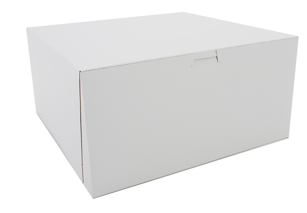 FOR-041271S SBCB0225 12X12X6 White Cake Box 50/bundle