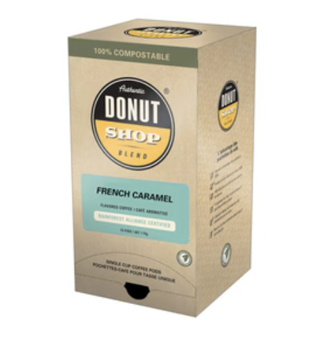 22428#B Reunion French Caramel Medium Pods 16/box