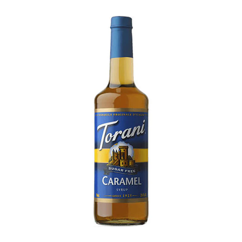 CC-340790#B Torani Sugar Free Classic Caramel 750ml