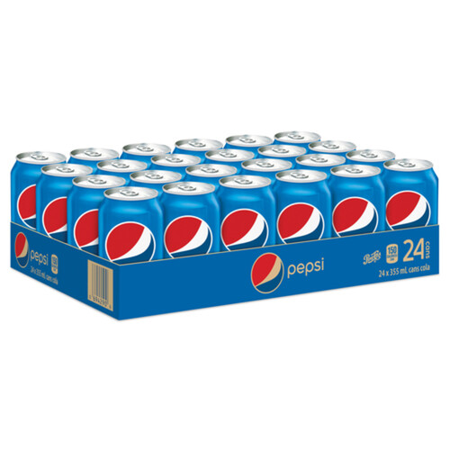 1025 Pepsi 355ml Cans, 24/case