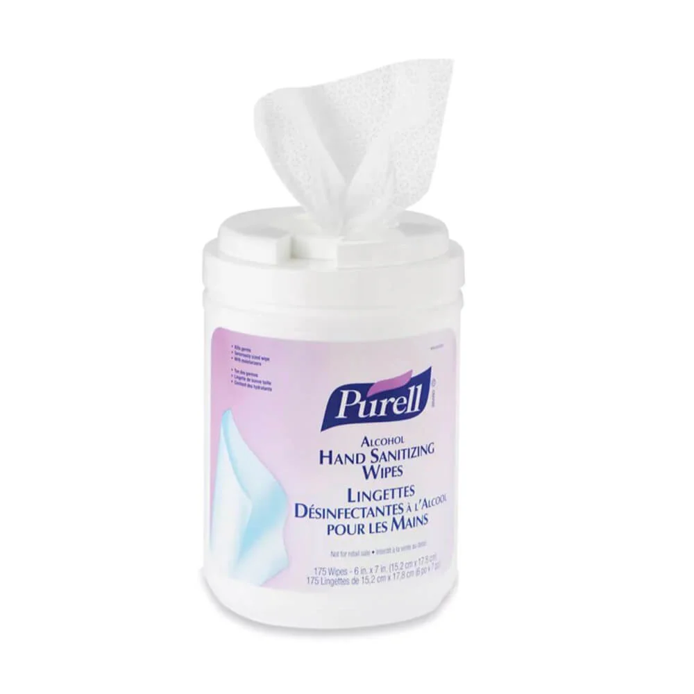 R3-35400239 Purell Hand Sanitizer Wipes Alcohol 175ct