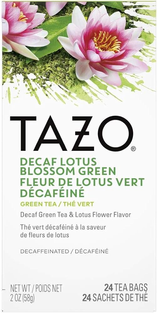 ARA-17589#B Tazo Blossom Green Decaf Tea 20/box