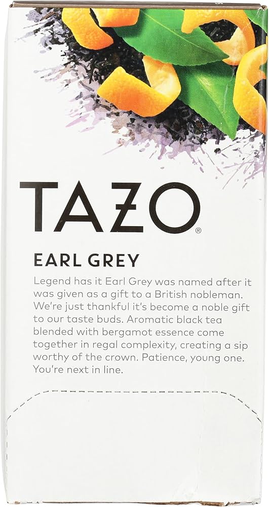 6678#B Tazo Tea Earl Grey 20/box