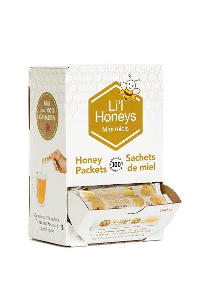 41869 Bee Maid Lil Honey Packets 120/box