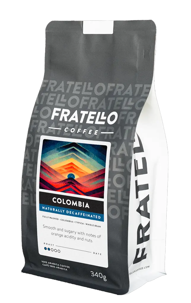 FRA-B1380WB Fratello Colombia Natural Decaf 2LB Beans