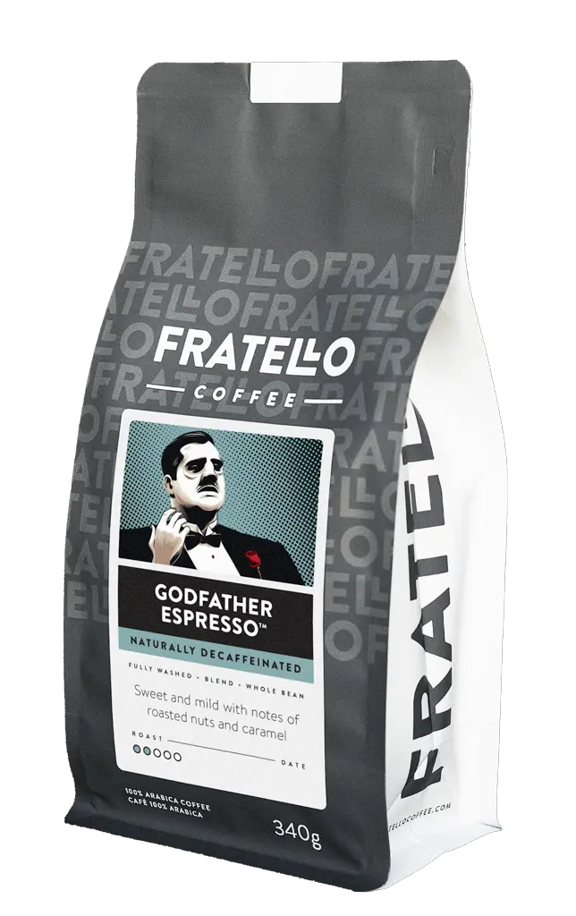 FRA-B1630WB Fratello Godfather Espresso Decaf 2LB Beans