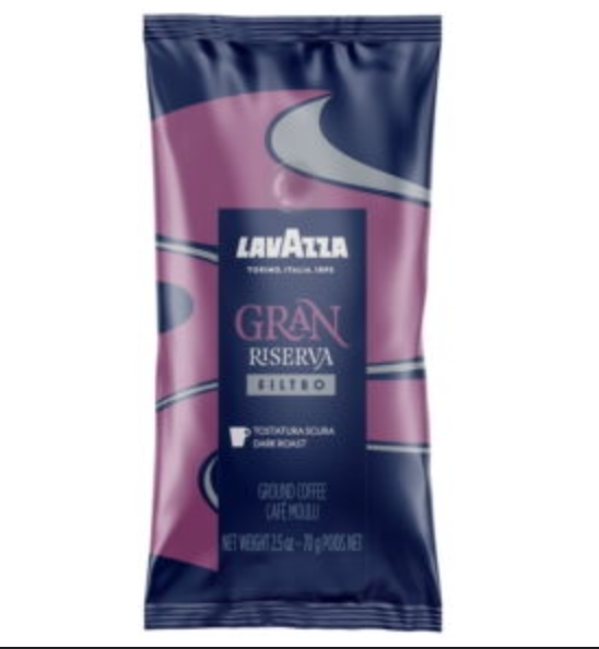 44761 Lavazza Gran Riserva Filtro 71G Portion Packet, 18/case