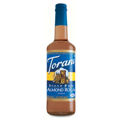CC-340860#B Torani Sugar Free Almond Roca 750ml