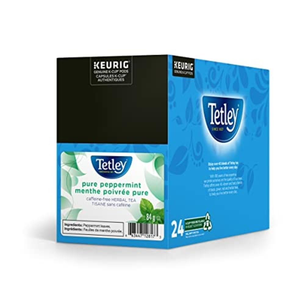 KG-81-12817#B Tetley Peppermint Tea K-cups 24/box