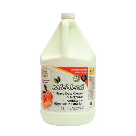 FOR-352877#B Safeblend Tangerine Oil Heavy Duty Degreaser 4L