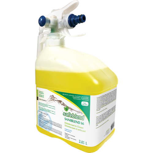 FOR-452838#B Safeblend Saniblend 66 Cleaner & Disinfectant Safemix Portable Dilution Control 2.85L