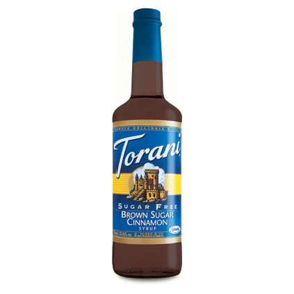 CC-340750#B Torani Sugar Free Brown Sugar Cinnamon 750ml