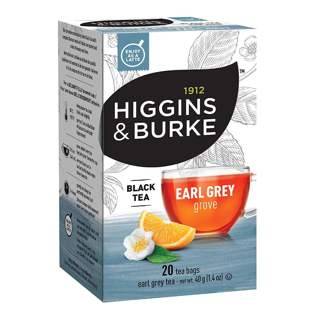 17085#B Higgins & Burke Earl Grey Grove 20/box