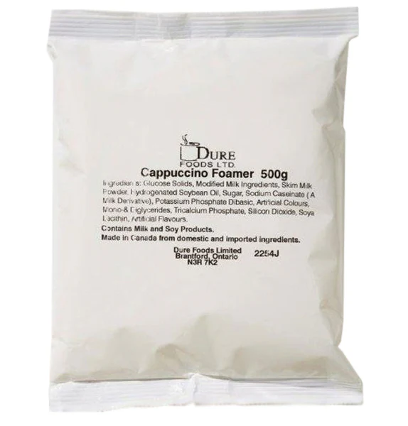 18737#B Dure Cappuccino Foamer 500g Bag