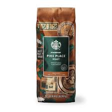 ARA-17833#B Starbucks Pike Place Whole Bean Coffee 454g Bag