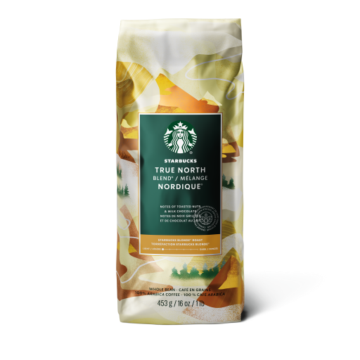 ARA-23942#B Starbucks True North Whole Bean 454g Bag