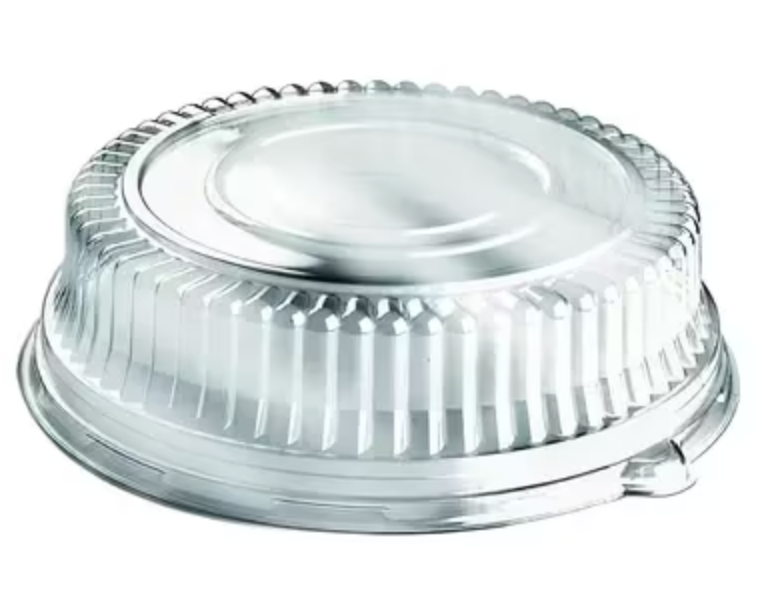 FOR-068550S Vicbay 16" Cater Tray Lid, Round, PLTR, Clear, Highdome, 36/case