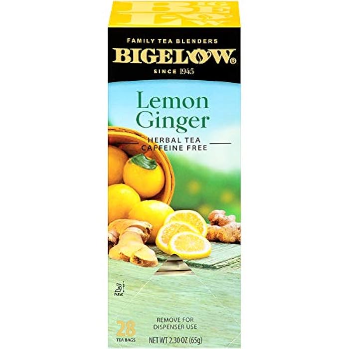28136#B Bigelow Lemon Ginger 28/box