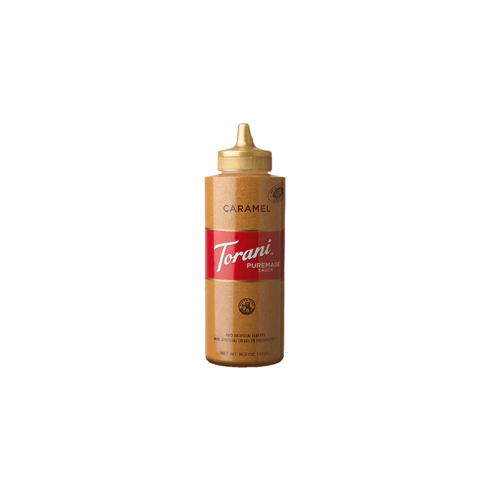 CC-342700#B Torani Caramel Squeeze Sauce 355ml