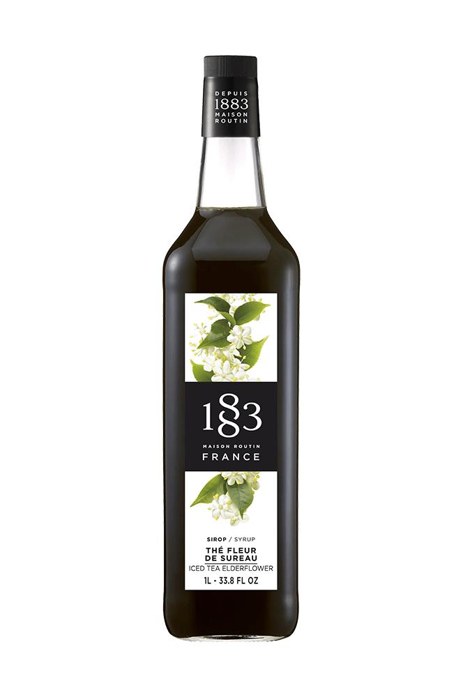 GH-185240#B💔 1883 Iced Tea Elderflower Syrup 1L glass bottle