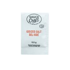 FOR-125229#B💔 Sauce Craft Salt Packets 1000/bag