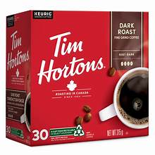 35534#B💔 Tim Hortons Original Dark Roast Kcups 24 boxes x 4/case 