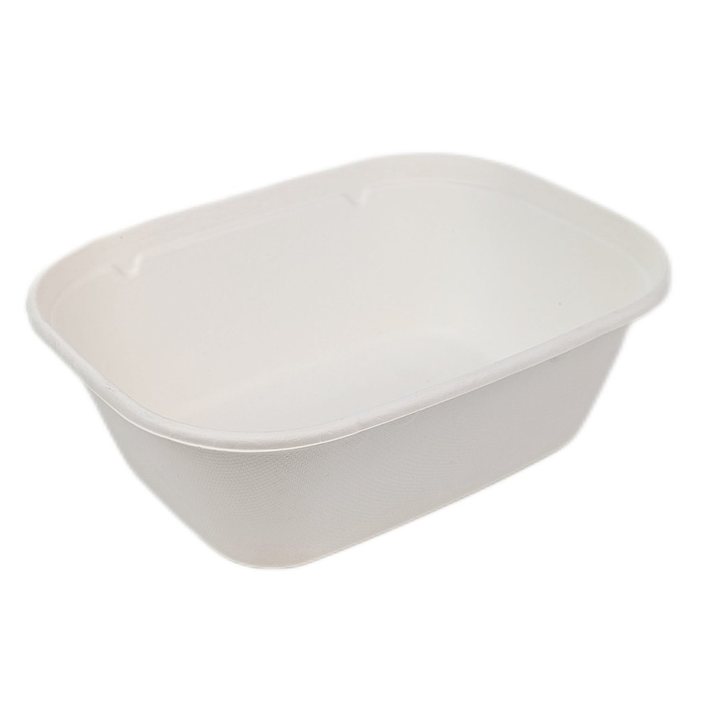 EP-UB44 44oz Compostable Sugarcane U-Shape Bowl, 400/case