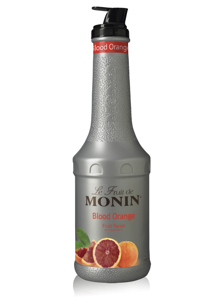 SH-M-RP069F#B Monin Blood Orange Fruit Puree 1L    