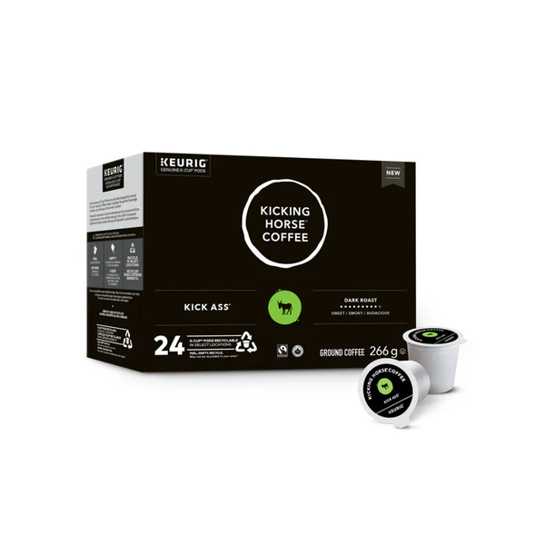 KG-63-60938 Kicking Horse Kick Ass K-Cup Pods 24/box