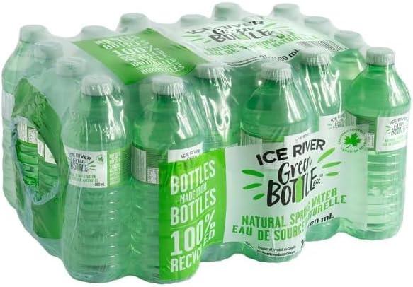 FOR-225200S Ice River Natural Spring Water 500ml PET, 24/box
