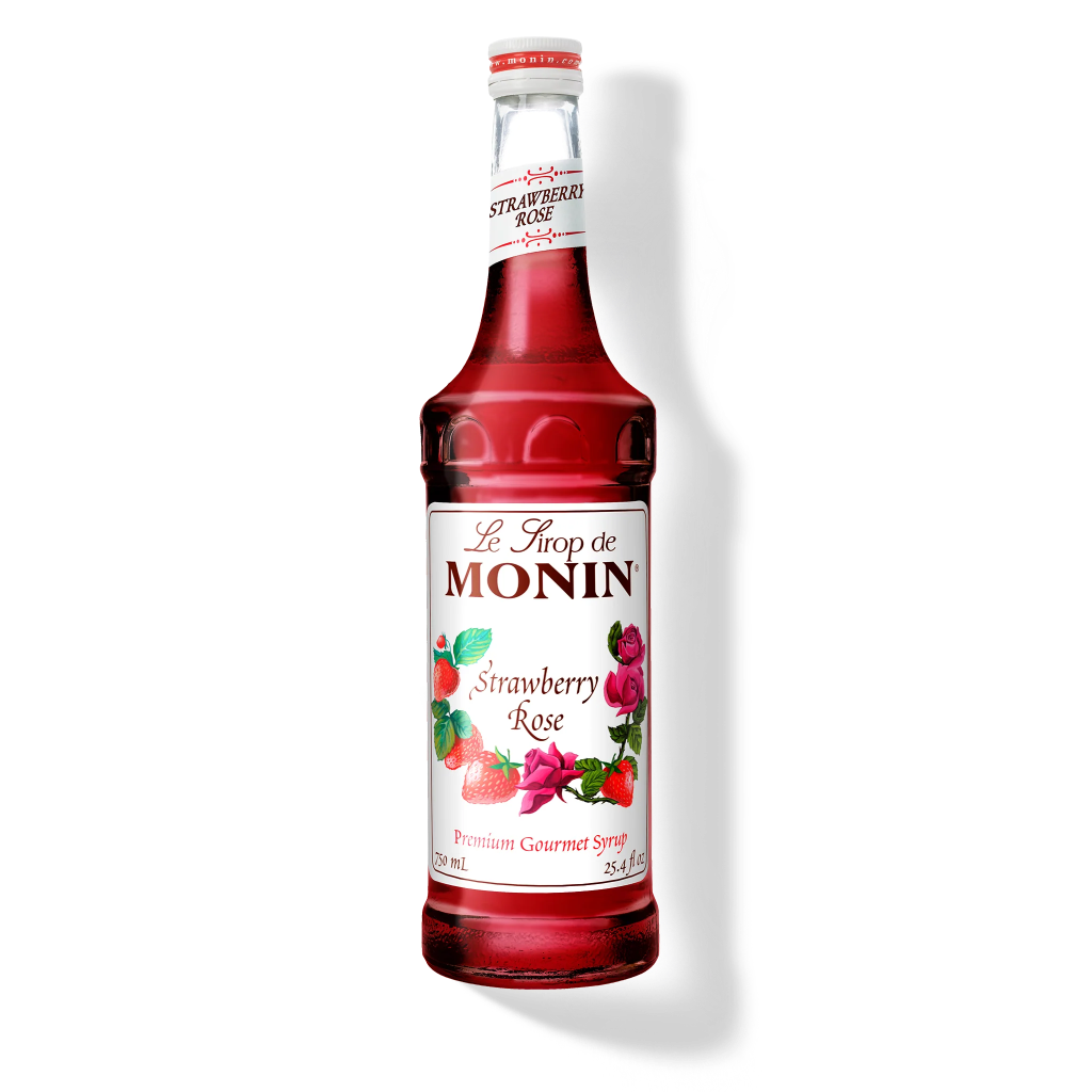 SH-M-AR318A#B Monin Strawberry Rose 750ml Syrup       