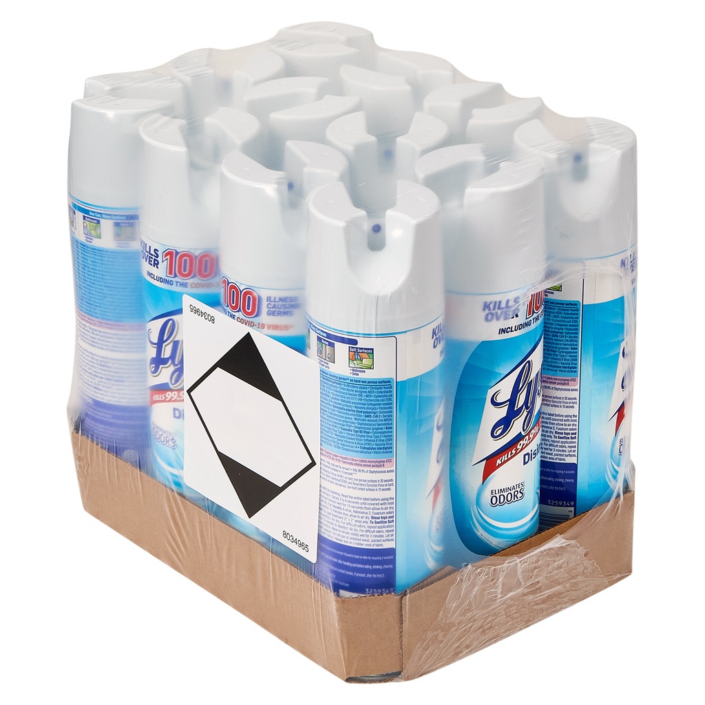 FOR-452047#B Lysol Disinfectant Spray Crisp Linen 539gr 