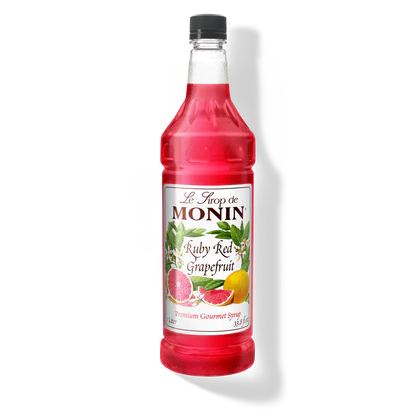 SH-M-FR019F#B Monin Ruby Red Grapefruit 1L Syrup