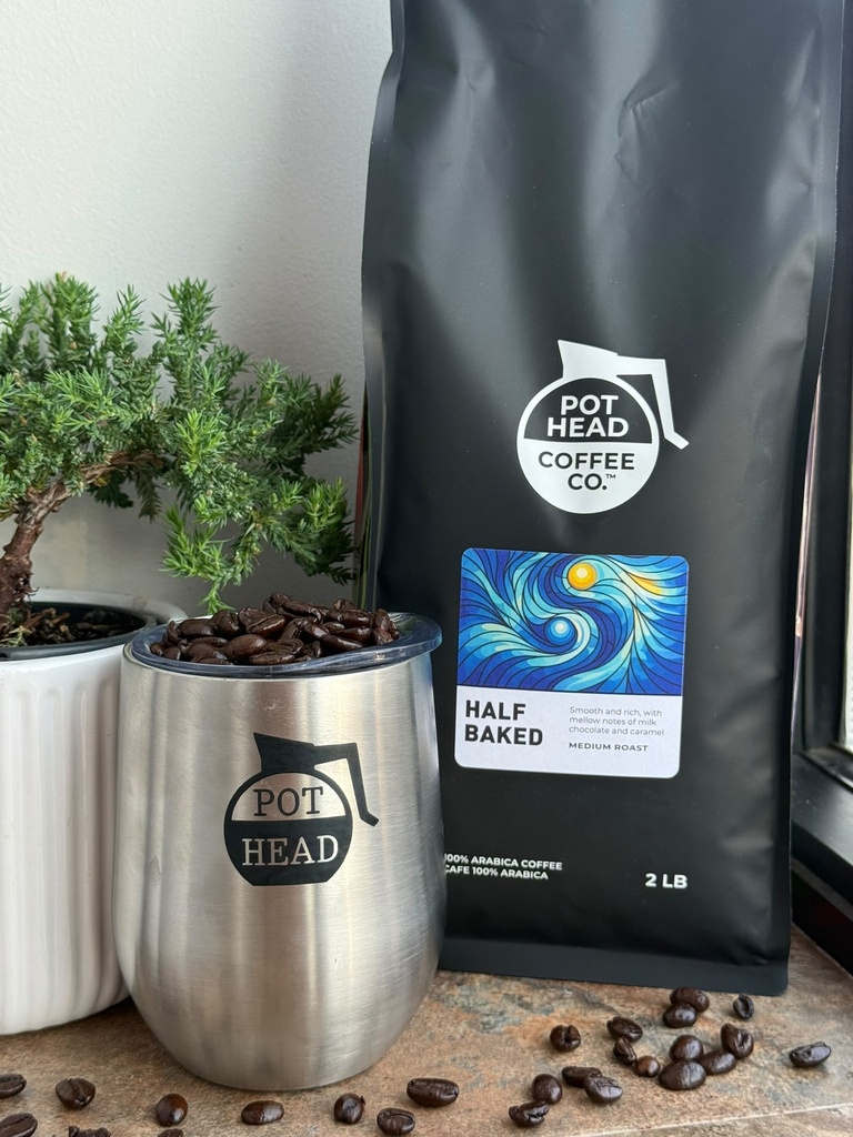 FRA-PL1610POT2#B💔 Pothead Coffee Half Baked 2lb