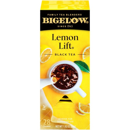 [1186#B💔] 1186#B 💔 Bigelow Lemon Lift Tea 28 sachets x 6/case